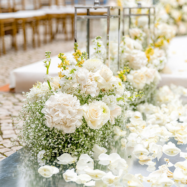 Destination Wedding Europe, Flower Decor Wedding Sintra