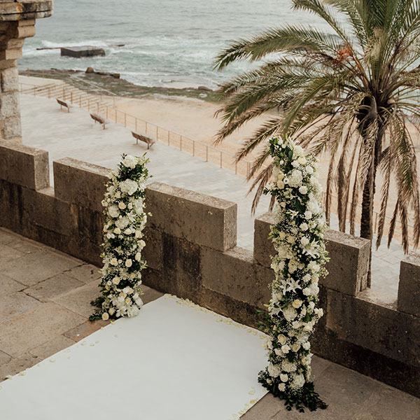 Destination Wedding na Europa, Cerimonia de casamento em Cascais